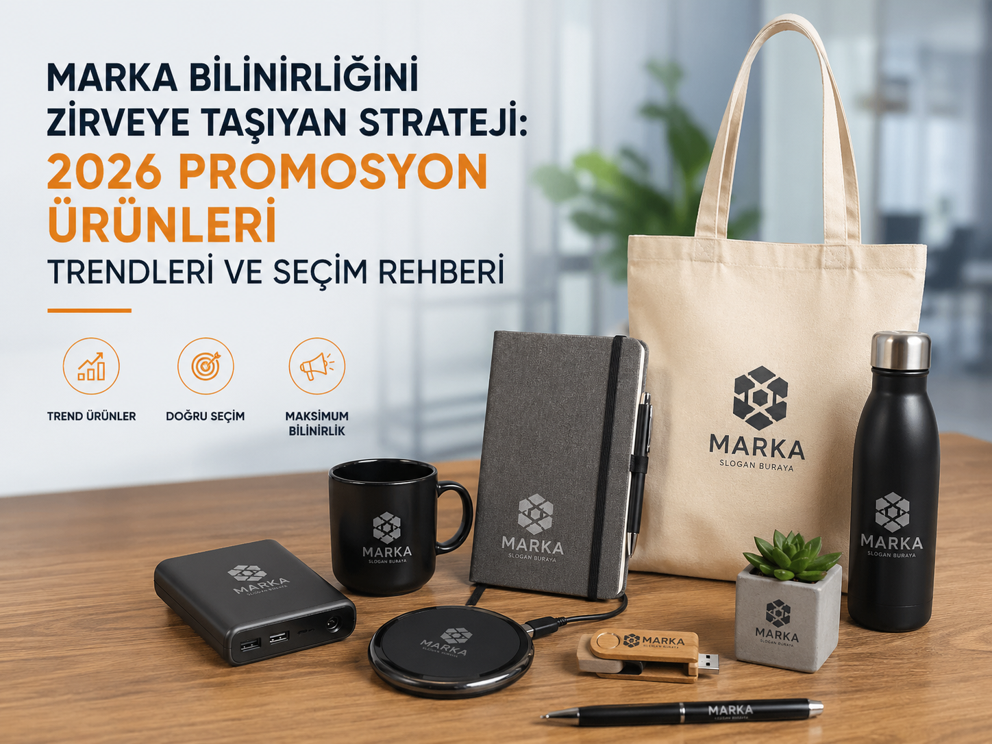 Marka Bilinirliğini Zirveye Taşıyan Strateji: 2026 Promosyon Ürünleri Trendleri ve Seçim Rehberi